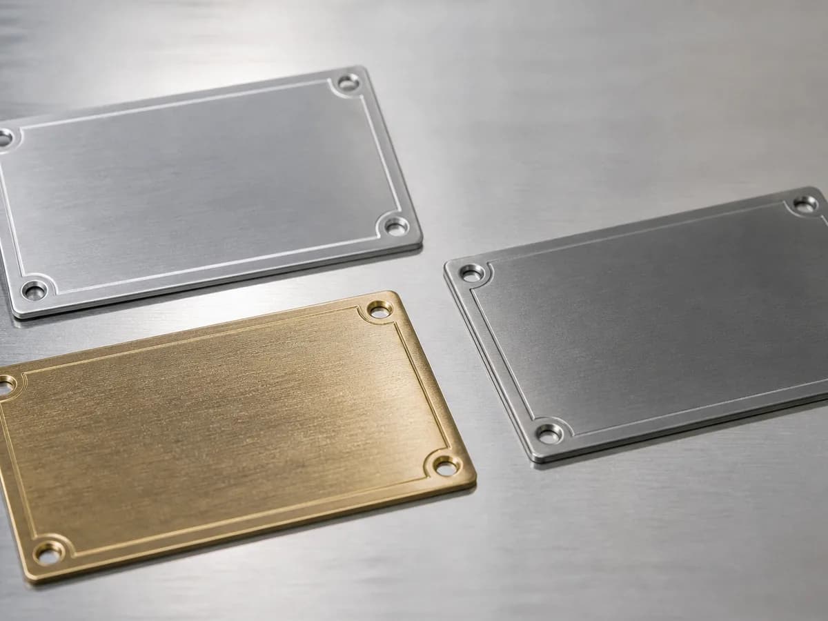 Metal Nameplates & Chemical Etching production