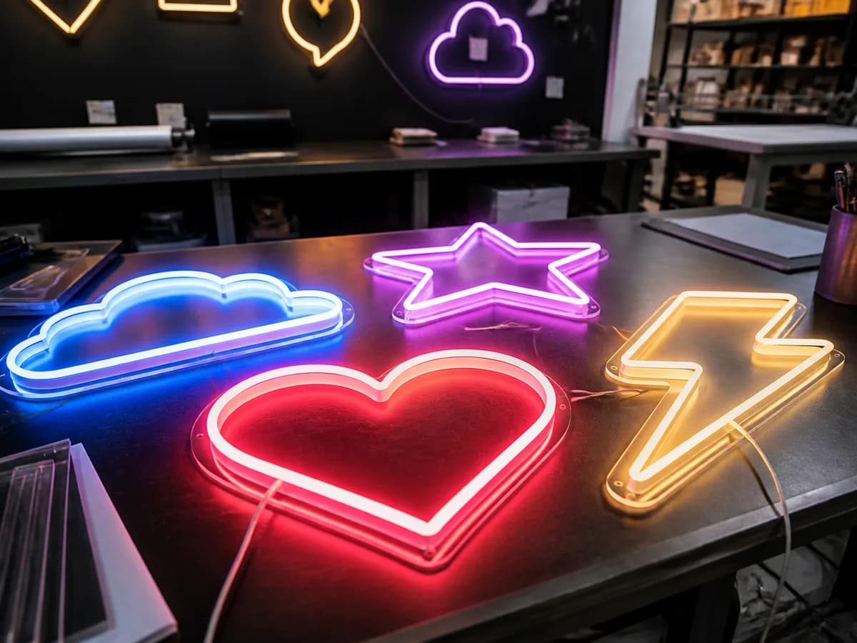 Neon LED Signs production