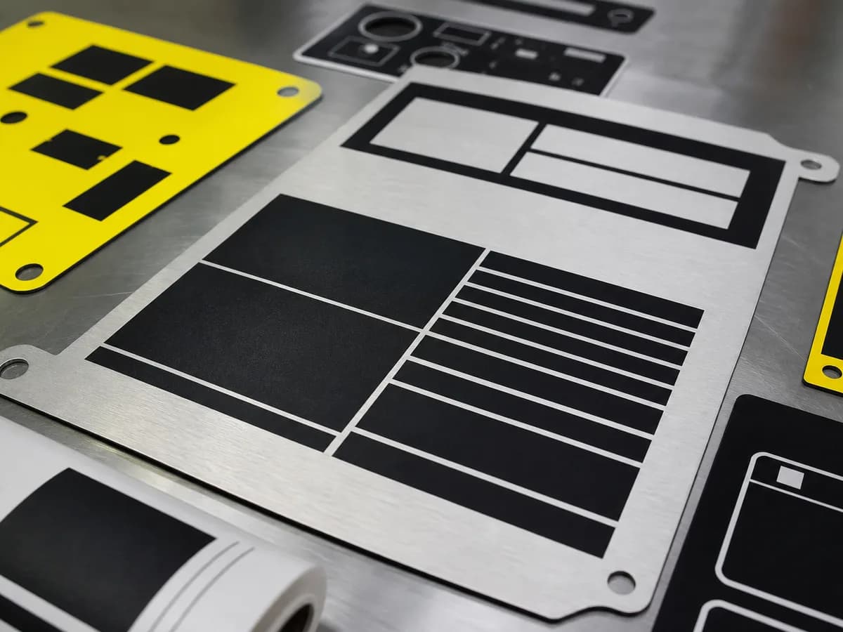 Screen Printed Labels production