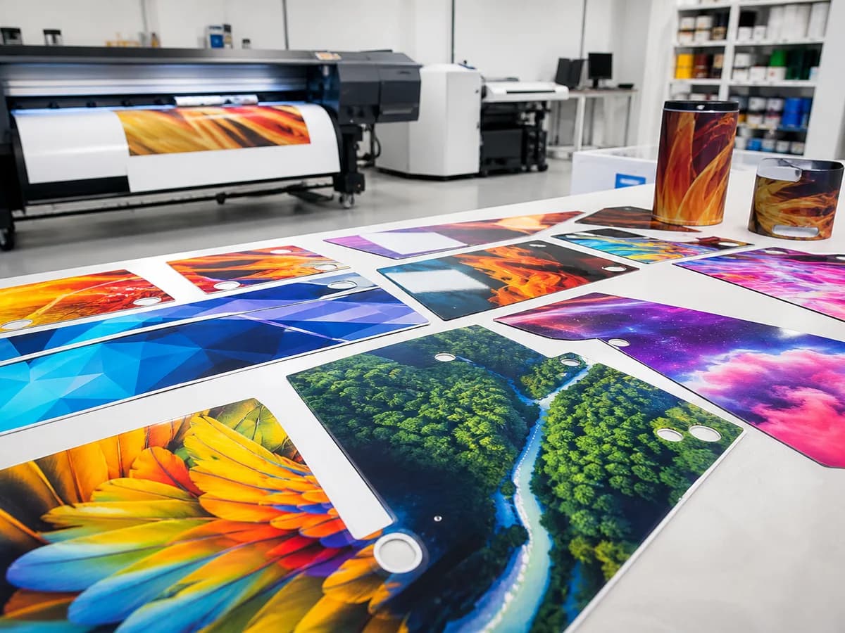 Sublimation Labels production