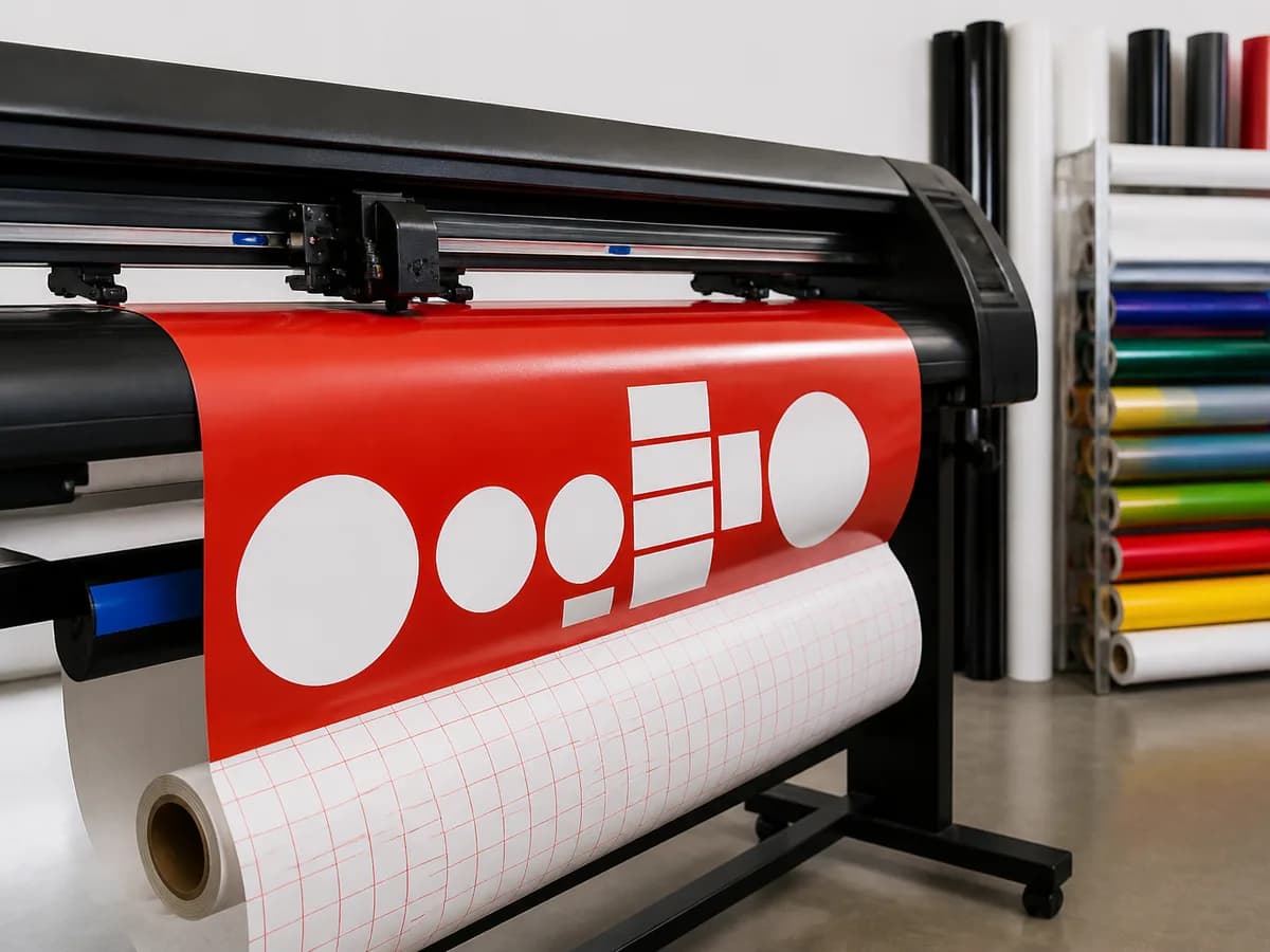 Vinyl Cutting production